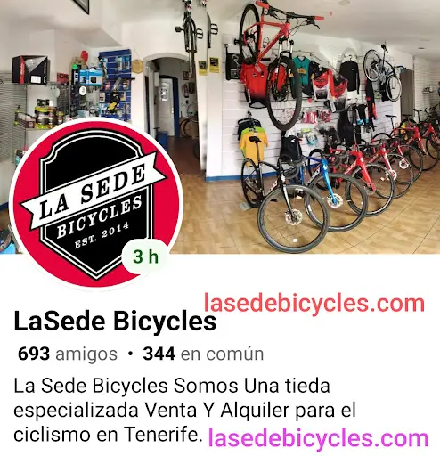 Foto de La Sede Bicycles Alquiler De Bicicletas Anaga, taller de bicicletas en Santa Cruz de Tenerife