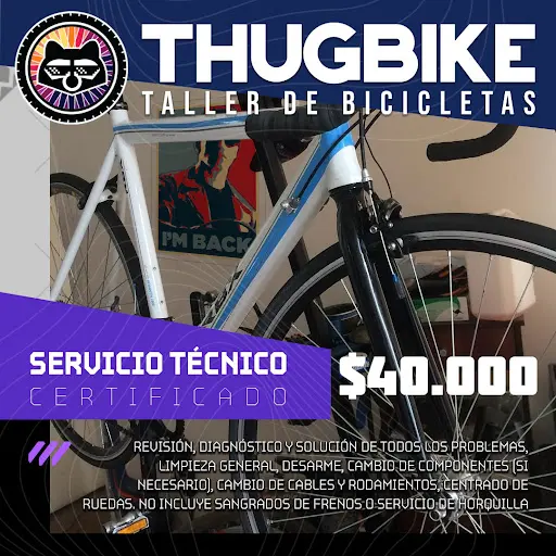 Foto de Thug Bike, tienda de bicicletas en Santiago