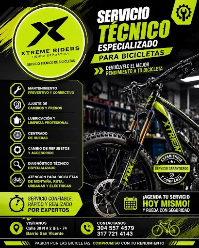 Foto de Xtreme Riders Bicicletas Cali, taller de bicicletas en Cali