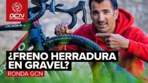 ¿Cómo se frena en una bicicleta gravel?