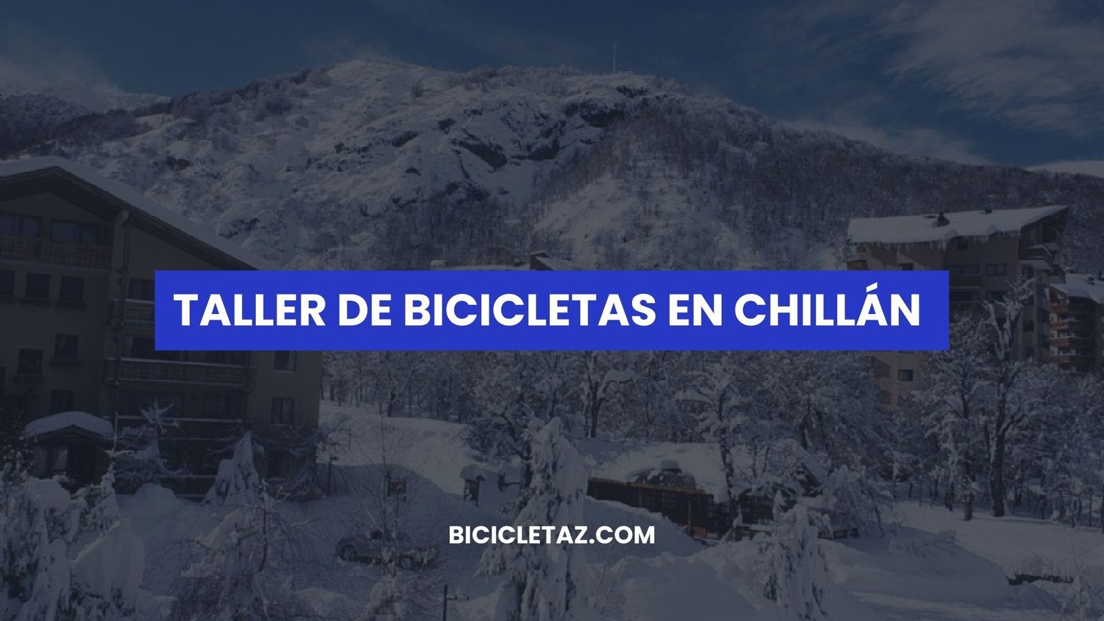 taller de bicicletas Chillán cdmx